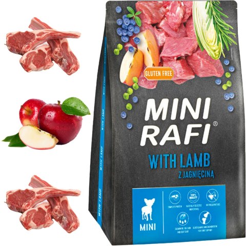 Sucha Karma Dla Psa RAFI MINI Adult z Jagnięciną 3 kg - 1 szt.