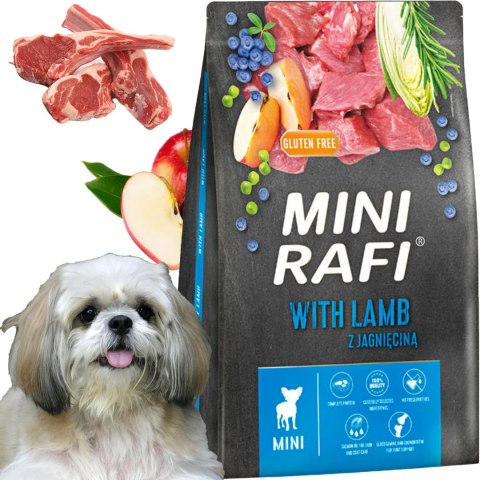 Sucha Karma Dla Psa RAFI MINI Adult z Jagnięciną 3 kg - 1 szt.