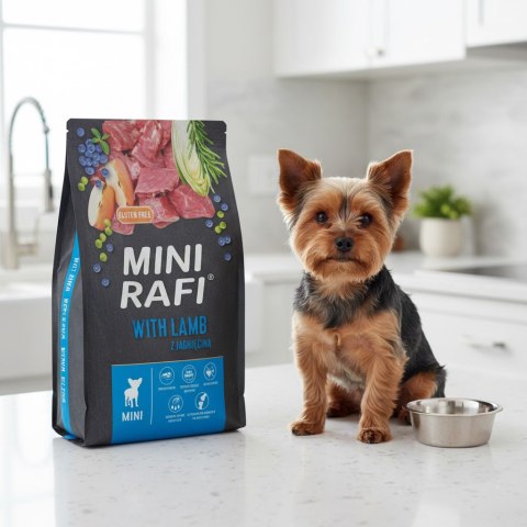 Sucha Karma Dla Psa RAFI MINI Adult z Jagnięciną 3 kg - 2 szt.