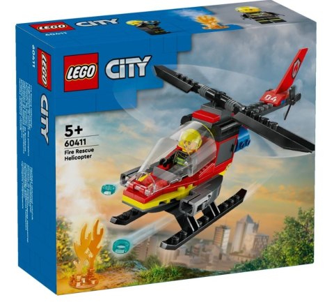Klocki city 60411 strażacki helikopter ratunkowy
