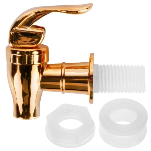 Kranik do Słoja na Napoje Srebrny VILDE Uniwersalny Praktyczny na Co Dzień