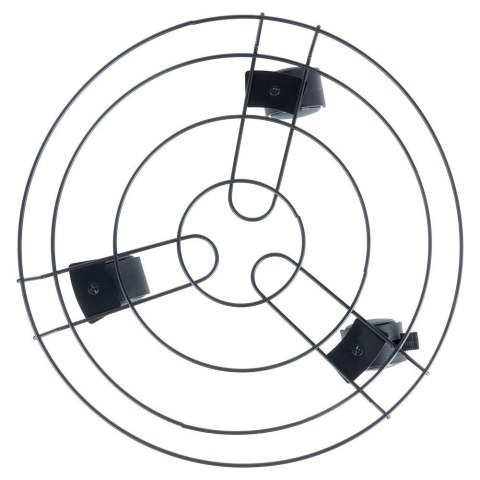 Podstawka pod Doniczkę na Kółkach Metalowa Solidna PROGARDEN 31,5 x 10 cm