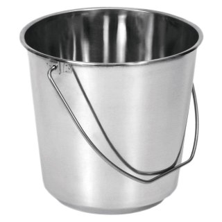 Wiadro Stalowe Nierdzewne Metalowe Ogrodowe ORION 5 L