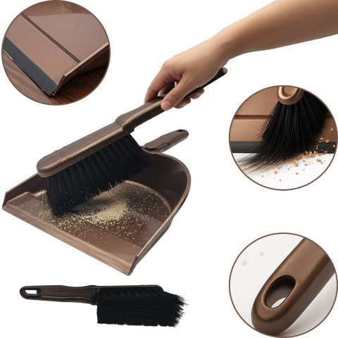 Zmiotka Z Szufelką Komplet 2w1 KONEX