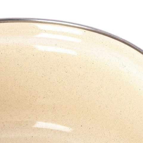 Garnek Emaliowany 2 L ORION BROWN Retro 18 cm Indukcja Zmywarka