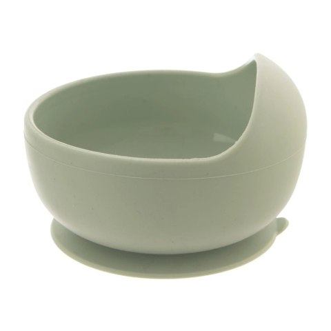 Miseczka dla Dziecka 12 cm 360 ml Silikonowa z Przyssawką Zielona ORION
