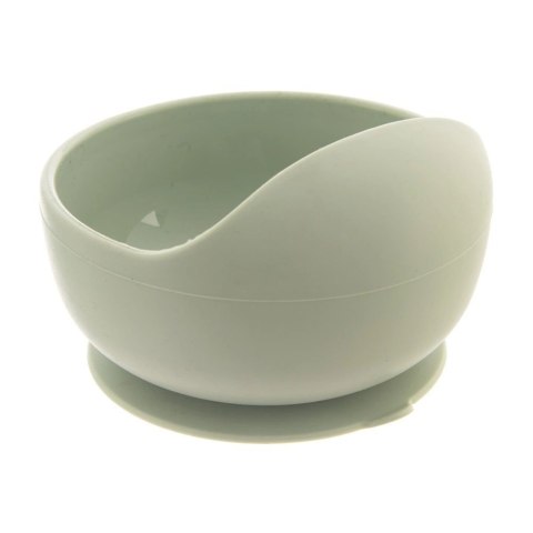 Miseczka dla Dziecka 12 cm 360 ml Silikonowa z Przyssawką Zielona ORION
