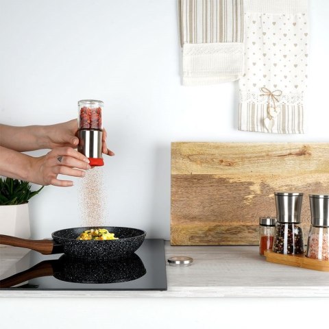 Młynek do Mielenia Papryczek Chilli Przypraw Stalowy Ręczny ORION 14 cm