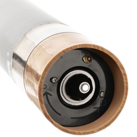 Młynek do Mielenia Pieprzu Soli Przypraw Elektryczny Biały ORION 23x5,5 cm