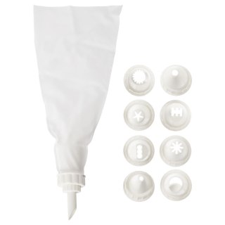 Rękaw Cukierniczy i Tylki Zestaw 10 el. 26 cm Dekoracja ORION