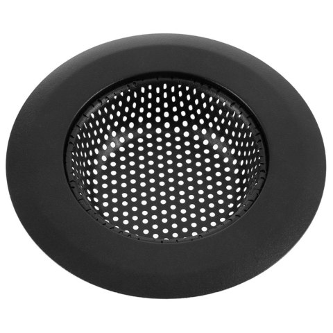 Sitko do Zlewu Czarne Stal Nierdzewna Filtr Duży 11,5 cm ORION