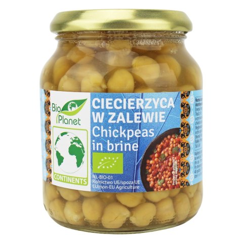 CIECIERZYCA W ZALEWIE BIO 350 g (230 g) (SŁOIK) - BIO PLANET