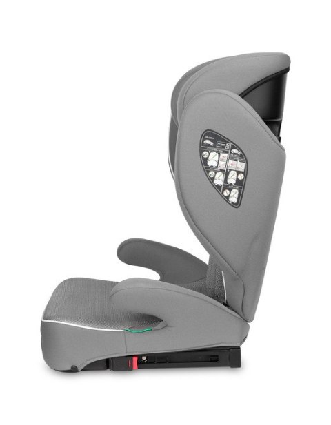 FOTELIK BREEZY FIX GREY (100-150cm)