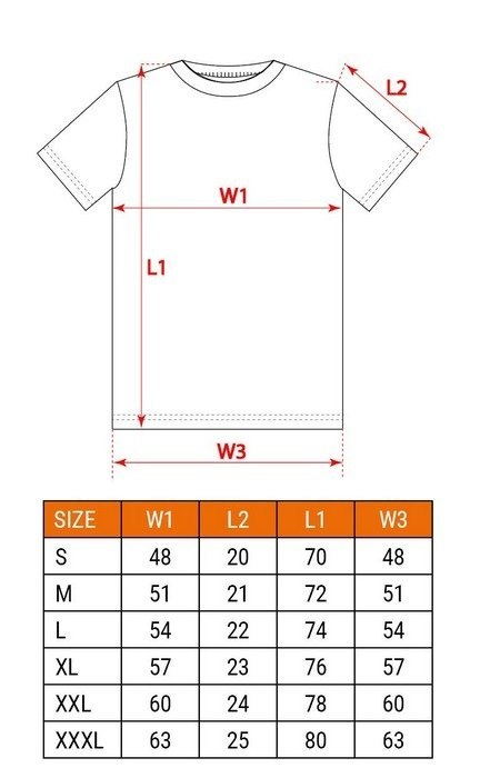 T-SHIRT COMFORT ROZMIAR XXL