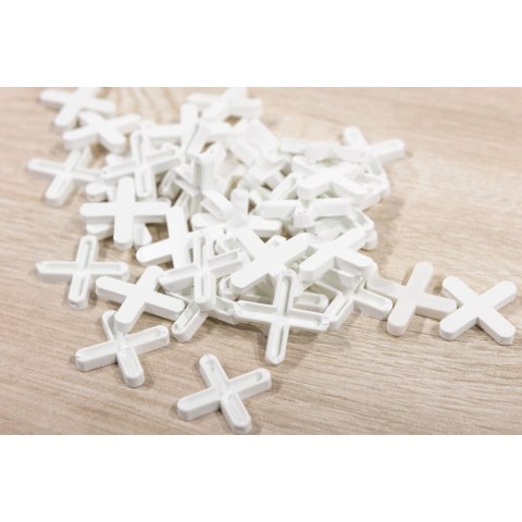 Krzyżyki dystansowe 1 mm, 200 szt.