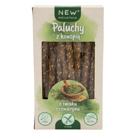 PALUCHY MOCY KONOPNE Z ROZMARYNEM BEZGLUTENOWE 200 g - NEW MOUNTAIN