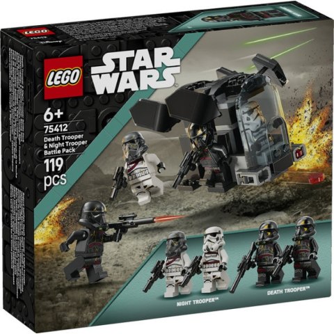 75412 - LEGO Star Wars - Szturmowiec Śmierci i Nocny Szturmowiec — Zestaw Bitewny