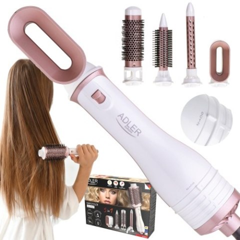 AD 2027 Lokówko-suszarka 5 w 1 - 1200w - 5 nasadek