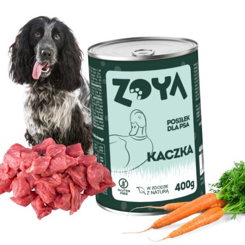 ZOYA Kaczka - puszka mokra karma dla psów 400g