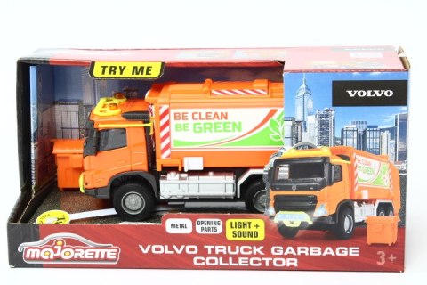 Majorette Volvo śmieciarka 19cm św/dźw 374-3000