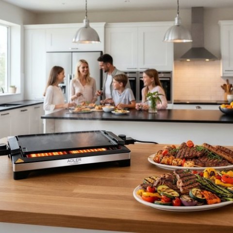 AD 6613 Grill elektryczny stołowy 3000w