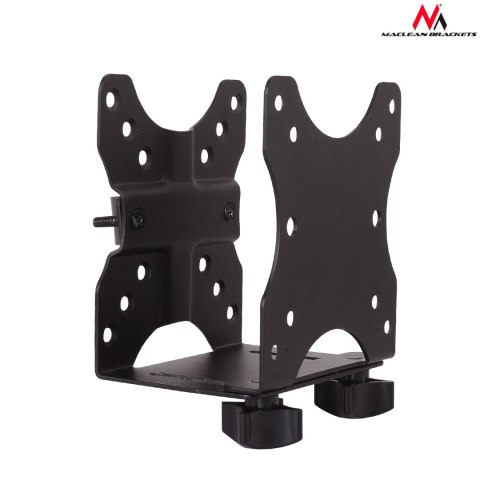 Uchwyt do mini komputerów Maclean, NUC MAC mini PC, uniwersalny, do 5kg, czarny, MC-720