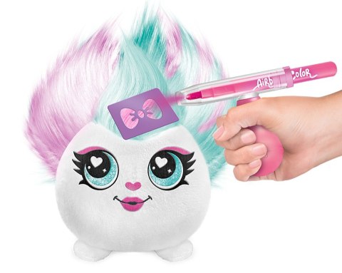 Maskotka projekt plusz fryzurki - zestaw z ręcznym aerografem mgiełka