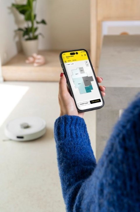 Robot sprzątający z bazą KARCHER RVC 3 Comfort