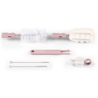 735/05 ZESTAW SZCZOTEK DO BUTELEK I SMOCZKÓW RÓŻOWE