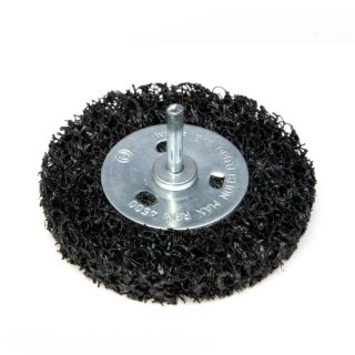 TARCZA SZLIFIERSKA WŁÓKNINOWA 100MM Z TRZPIENIEM