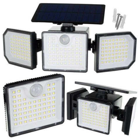Lampa solarna 167LED 500lm Izoxis 24633