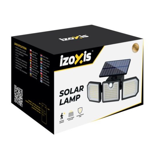Lampa solarna 167LED 500lm Izoxis 24633