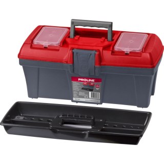 Skrzynka narz. z klamrą plast. 16",398x200x186, proline