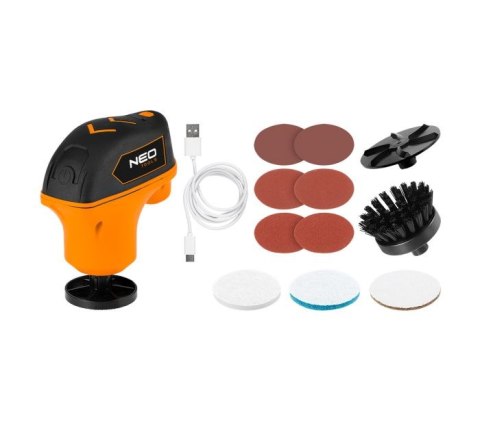 MINI URZĄDZENIE WIELOFUNKCYJNE/POLERKA 4V LI-ION USB-C