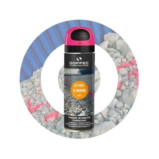 SOPPEC SPRAY GEODEZYJNY S-MARK RÓŻOWY 500ML