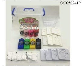 KX5903 Klej kryształowy 3D w wiaderku + foremki