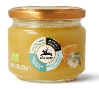 MIÓD EUKALIPTUSOWY BIO 300 g - ALCE NERO