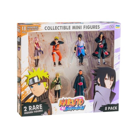NARUTO SHIPPUDEN FIGURES - 8 PACK DELUXE EDITION VER. C
