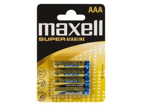 3067# Bateria alkaiczna aaa 1.5 lr3 maxell super blister