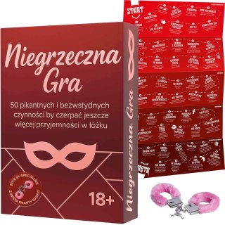 Gra Planszowa Dla Dorosłych - NIEGRZECZNA GRA - 50 PIKANTNYCH ZADAŃ