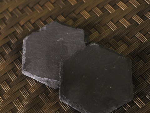 Kpl. 4 podkładek kamiennych - Sześciokątne, Maroko (CARMANI)