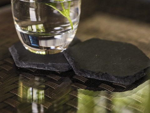 Kpl. 4 podkładek kamiennych - Sześciokątne, Maroko (CARMANI)