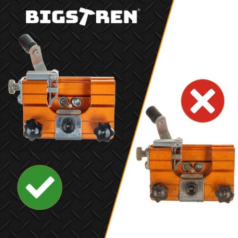 Ostrzałka do łańcuchów ręczna Bigstren 26297