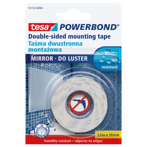 Taśma montaż.powerbond sz.19mm dł.1,5m do luster(h6695206)