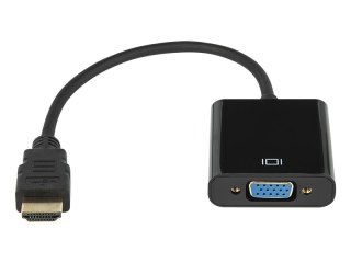 92-120# Przejście hdmi wtyk-vga gniazdo+gniazdo 3,5+gniazdo micro+kabel"