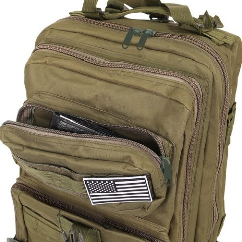 ND12_13922 Plecak militarny XL zielony 5902802913043
