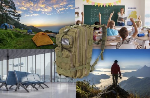 ND12_13922 Plecak militarny XL zielony 5902802913043