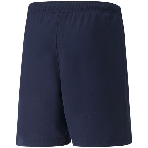ND05_S9758-164cm 704943 06 Spodenki dla dzieci Puma teamRISE Short Jr granatowe 704943 06 r.164cm