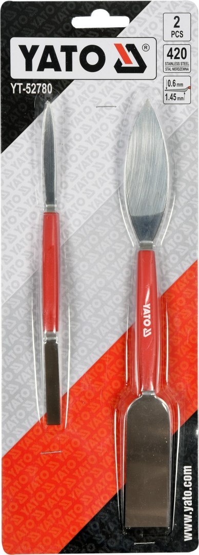 SZPACHELKI SZTUKATORSKIE KOMPLET 2. SZTUKI