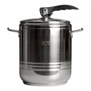 Szybkowar Ciśnieniowy Stalowy 9 L ORION PROFI Indukcja 3-Warstwowe Dno